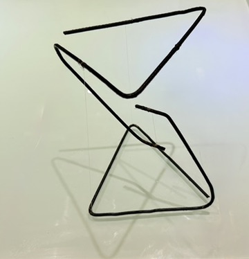 Triangulo Flutuante montado, angulo 2